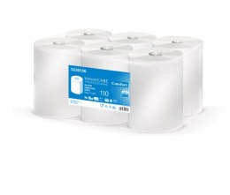Ręczniki papierowe celuloza, 2 warstwy, biały, 110m - 478 listków VELVET PROFESSIONAL MAXI 5220106 op 6szt.