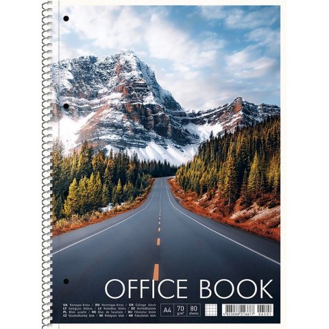 Kołozeszyt A4+ linia 80k, "Office book" ASTRA, 104020029