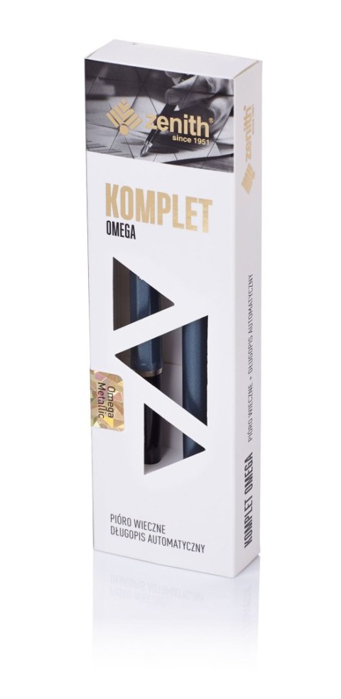 Komplet Zenith Omega Metallic w etui - display 12 sztuk, 7121200