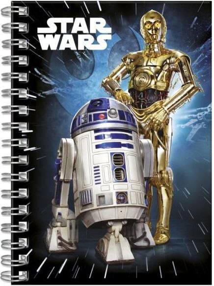 Notes Spiralny A6 STAR WARS DERFORM NSA6SW