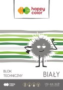 Blok techniczny biały 170g A4 HAPPY COLOR 3550 2030-0