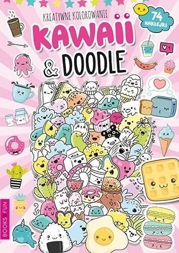 Kreatywne kolorowanie Kawaii and Doodle B&F