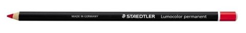Kredka czerwona wodoodporna STAEDTLER LUMOCOLOR S 108 20-2