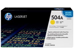 Toner HP 504A (CE252A) żółty 7000str CM3530MFP/CP3525