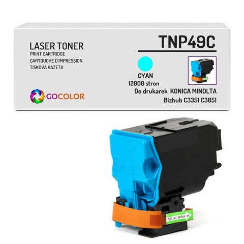 Toner KONICA MINOLTA TNP-49C (A95W450) niebieski 12000str