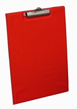 Teczka z klipem A4 PVC BANTEX, czerwona, 100551518