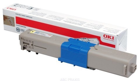 Toner OKI (44973533) żółty 1500str C301/321