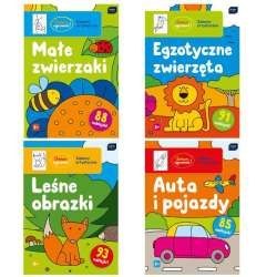 Kolorowanka A4 16 z naklejkami zabawa INTERDRUK