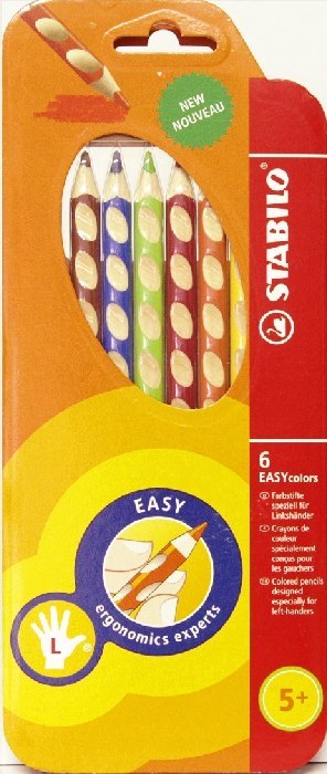 Kredki EASY COLOURS dla lew(6) 331/6