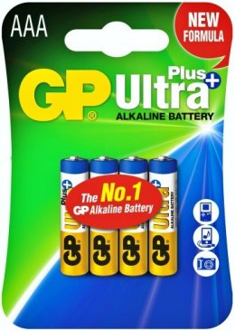Bateria alkaliczna GP ULTRA PLUS LR03 AAA 1,5V (4) 24AUP-U4