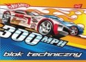 Blok tech.A4 10k HOT WHEELS MATTEL