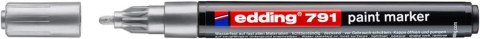 Marker EDDING 791 srebrny