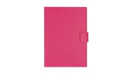 Notes A5 na rzep pink 1-KNO-05-03 BIURFOL