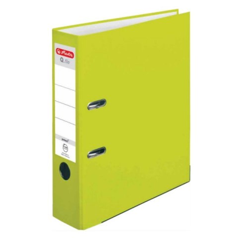 Segregator A4/8 PP Q.FILE NEON GREEN 50022489 HERLITZ