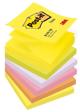 Bloczki 3M POST-IT Z-Notes 76x76mm neonowe 6x100k R330-NR FT510089939