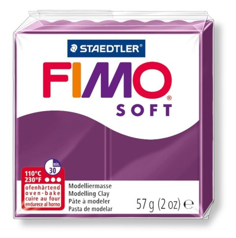 FIMOsoft masa termoutwardzalna 56g fiolet król.S 8020-66