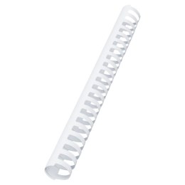 Grzbiety do bindowania plastikowe GBC Combs, A4, 28 mm, białe, 50 szt., 4028203