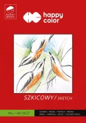 Blok szkicownik MŁODY ARTYSTA A4 50ark 90g. HA 3709 2030-M50 HAPPY COLOR