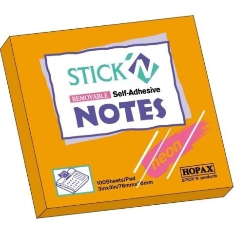 Notes samop.127x76, 360st., Zielony STICK`N 100k. 21556
