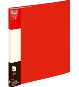 Teczka ofertowa 9003A, czerwony, 30 koszulek GRAND 120-1209