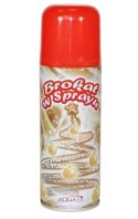 Brokat w sprayu GS-150CZ 250ml czerwony ALIGA (X)