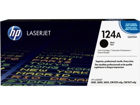 Toner HP 124A (Q6000A) czarny 2500str Color LaserJet 1600/2600/2605 (X)
