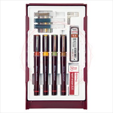 Zestaw Rapidograf COMBI College 0.1/0.3/0.5 ROTRING, S0699500