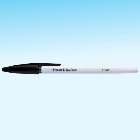 Długopis ze skuwką Paper Mate 045 medium (1,0 mm) czarny 15 szt. 2108182
