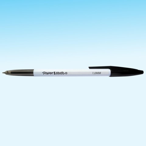 Długopis ze skuwką Paper Mate 045 medium (1,0 mm) czarny 15 szt. 2108182