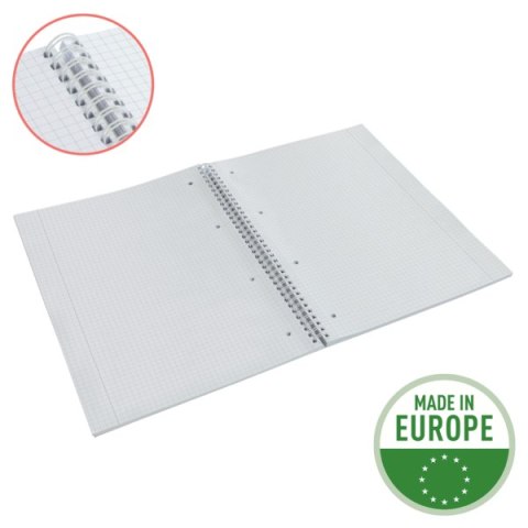 Kołonotatnik ColourBreeze A4, w kratkę, zielony Esselte 628477