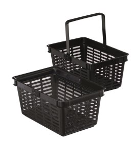 SHOPPING BASKET 19, koszyk na zakupy, czarny 1801565060 DURABLE (X)