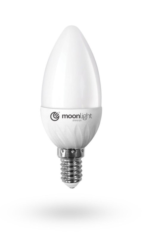 Żarówka LED MOONLIGHT E14/5W/ciepłe C37/5W/35W/405lm/43mA/CB