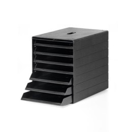 IDEALBOX PLUS A4 pojemnik z 7 szufl. z osłoną , czarny 1712001060 DURABLE