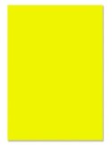 Karton kolorowy 170g, A4, 25 ark, kanarkowy, Happy Color HA 3517 2130-10