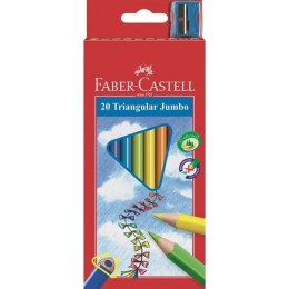 Kredki trójkątne FABER-CASTELL Junior Grip 20 kolorów 116520 FC