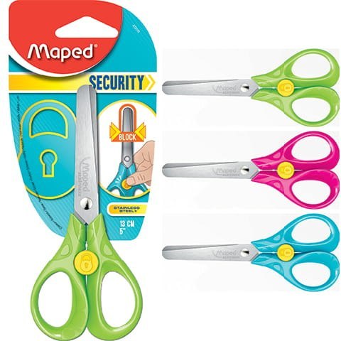 Nożyczki SECURITY 13cm MAPED 473112 (X)