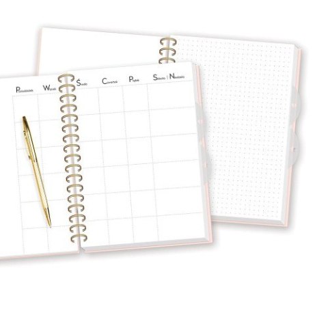 Organizer na spirali BUJO A5 224 80g TERAZO Interdruk