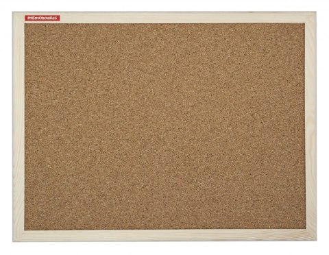 Tablica korkowa w ramie drewnianej 150x100cm MEMOBOARDS TC1510