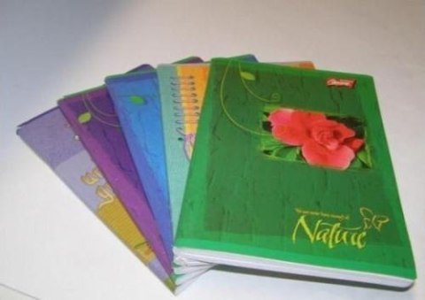 Zeszyt A5 80k linia NL b.adresówki UNIPAP nielaminowany