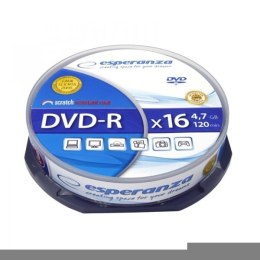 DVD-R ESPERANZA.4 7GB X16 CAKE BOX 10szt 1111