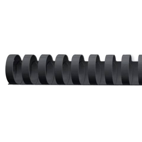 Grzbiety do bindowania plastikowe GBC Combs, A4, 19 mm, czarne , 100 szt., 4028601