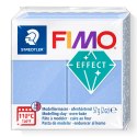 Kostka FIMO effect 57g, niebieski agat, transp-perłowy, masa termoutwardzalna, Staedtler S 8020-386