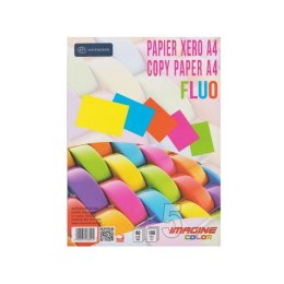 Papier xero A4 100 5kolorów fluo INTERDRUK 64 94