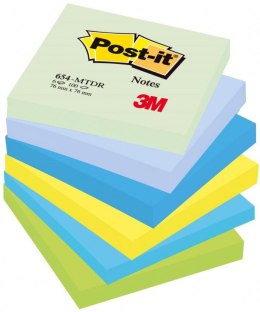 Karteczki_samoprzylepne Post-it_, Marzycielskie, 76x76mm, 6x100 karteczek