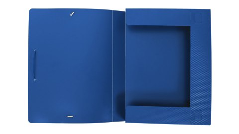 Teczka z gumką A4 20 mm - diament niebieska TGD-01-02 BIURFOL
