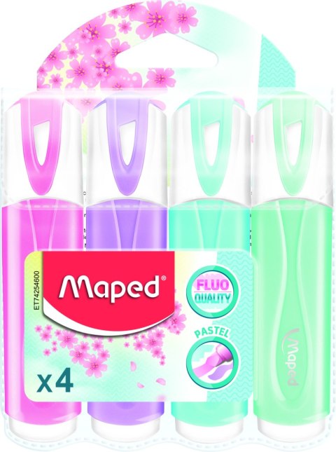 Zakreślacz FLUO PEPS PASTEL różowy MAPED 742576