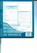 505-2Z Polecenie wyjazdu służbowego za granicę 2/3 A4