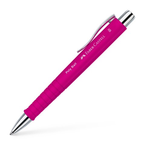 Długopis POLY BALL XB różowy 241128 FABER-CASTELL (X)