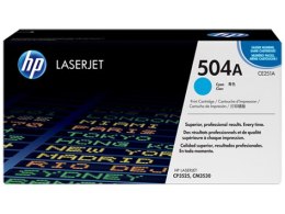 Toner HP 504A (CE251A) niebieski 7000str CM3530MFP/CP3525 (X)