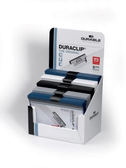 Display DURACLIP, 50 Skor.ów 2200, różne kolo ry Mix kolorów 298500 DURABLE